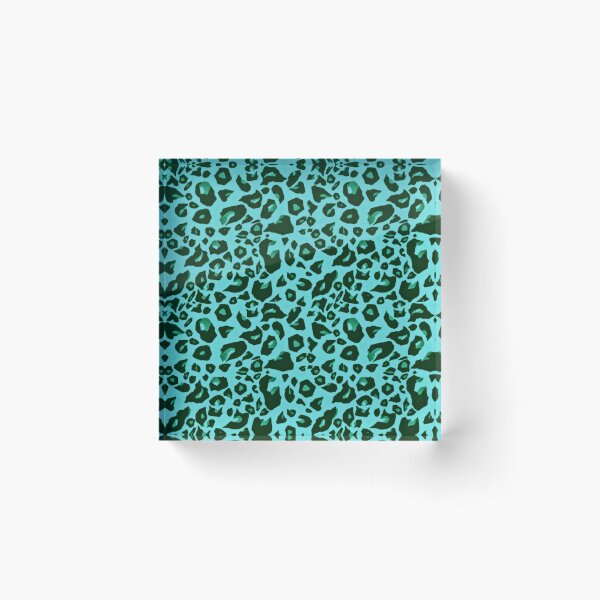 Item preview, Blue leopard print designed and sold by ELF2.