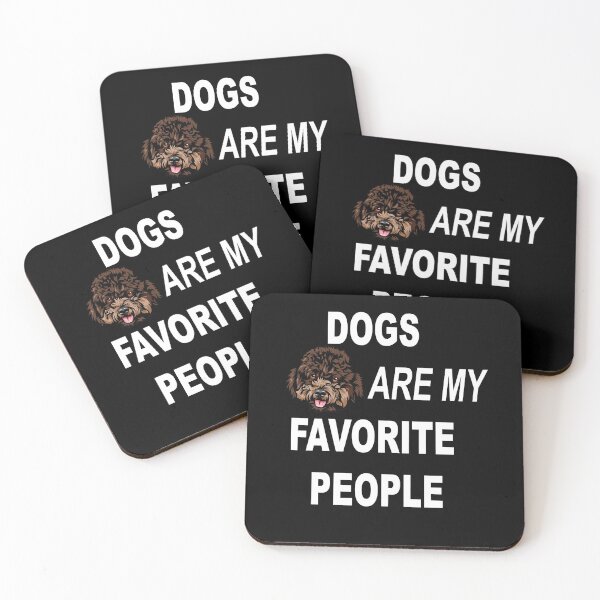 Item preview, Dogs are my favorite people typography funny saying design. designed and sold by SamRVstore.