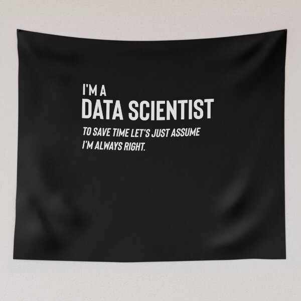 Item preview, I'm A Data Scientist - Funny Data Scientist Quotes Data Science Gifts designed and sold by ferdaousseshop.