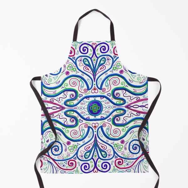 Item preview, Psychedelic Eye Linear Symmetry Pattern designed and sold by Deborah Camp.
