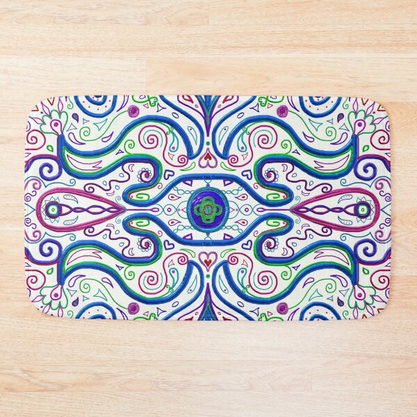 Item preview, Psychedelic Eye Linear Symmetry Pattern designed and sold by Deborah Camp.