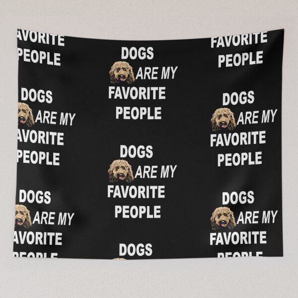 Item preview, Dogs are my favorite people typography funny saying design. designed and sold by SamRVstore.