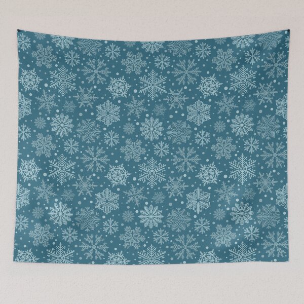 Item preview, Winter Snowflake Blue Pattern Design designed and sold by Peter Stawicki.