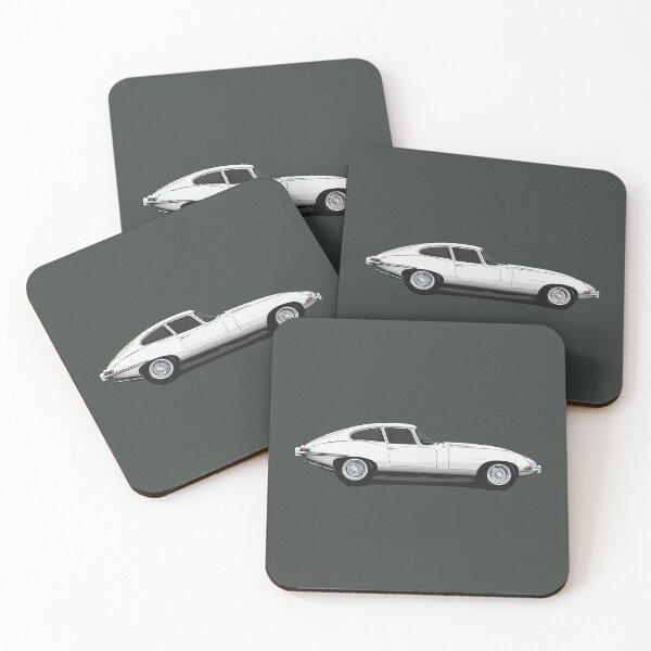 Item preview, Vintage British Sports car on the move - Side view designed and sold by ApexFibers.