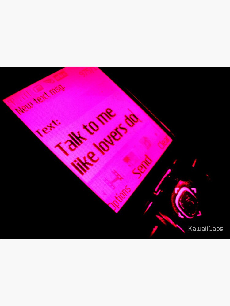 you talk to me like lovers do