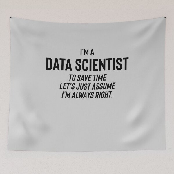 Item preview, I'm A Data Scientist - Funny Data Scientist Quotes Data Science Gifts designed and sold by ferdaousseshop.