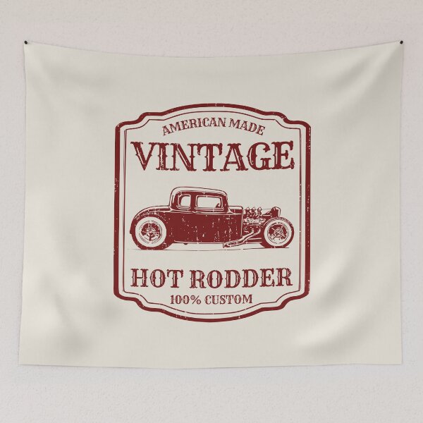 Item preview, Vintage Hot Rod American Made Classic Car Rat Rod designed and sold by pixeljamz.