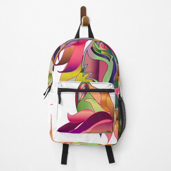 Item preview, Colorful Psychedelic Rainbow Wolf  designed and sold by DeevaValli.