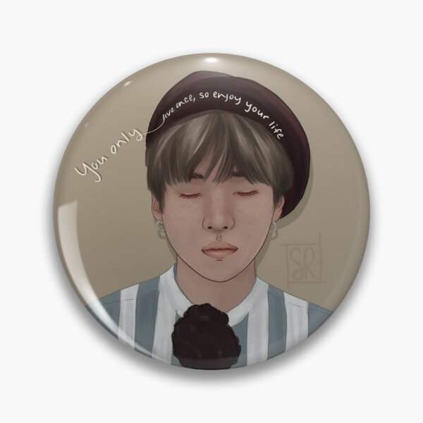 Item preview, Yoongi Only Live Once designed and sold by danbampins.
