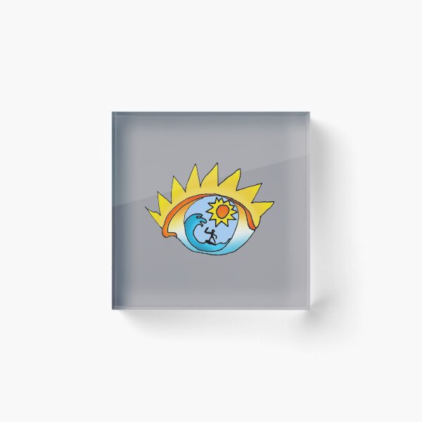 Item preview, Eye, surf good wave sun positive, art by Miguel Matos Official designed and sold by MiguelMatosArt.