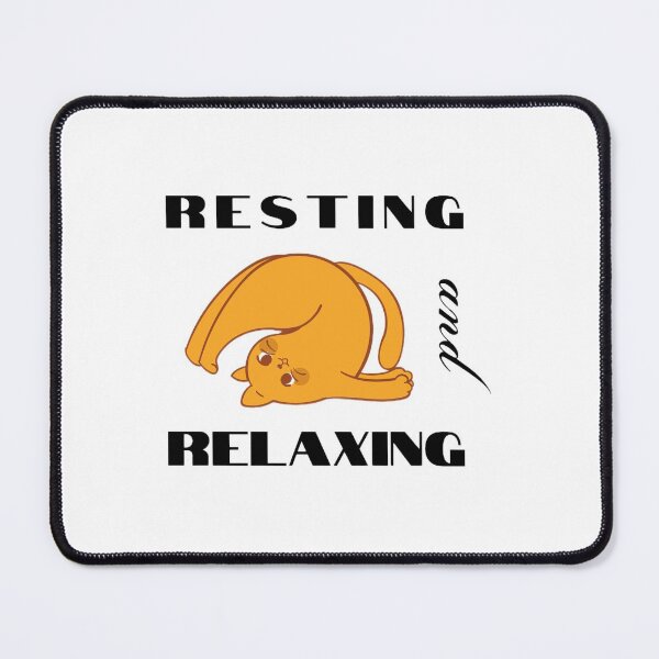 Item preview, Resting and relaxing Cute Cat designed and sold by InnaPo ⭐⭐⭐⭐⭐.
