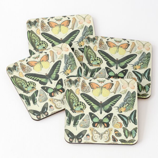 Item preview, Adolphe Millot Papillons B - Millot Butterflies Enhanced Copy designed and sold by molamode.
