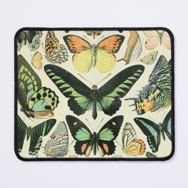 Item preview, Adolphe Millot Papillons B - Millot Butterflies Enhanced Copy designed and sold by molamode.