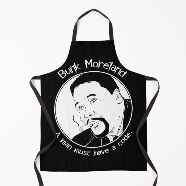 Item preview, Bunk Moreland - The Wire designed and sold by blacksnowcomics.