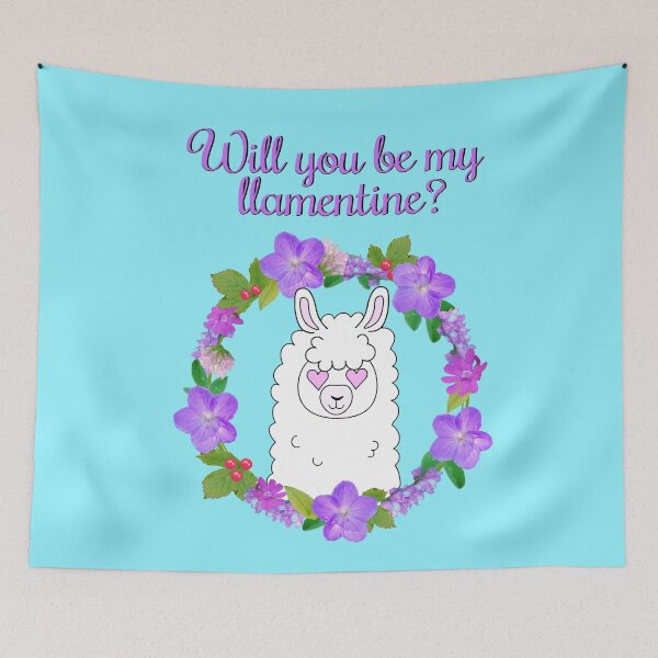 Item preview, Llama Valentine Puns designed and sold by Purr95.