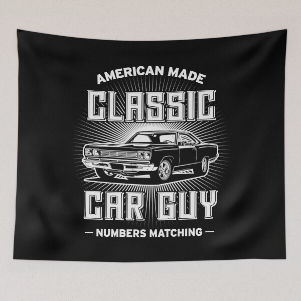 Item preview, Classic Car Guy Funny American Muscle Car designed and sold by pixeljamz.