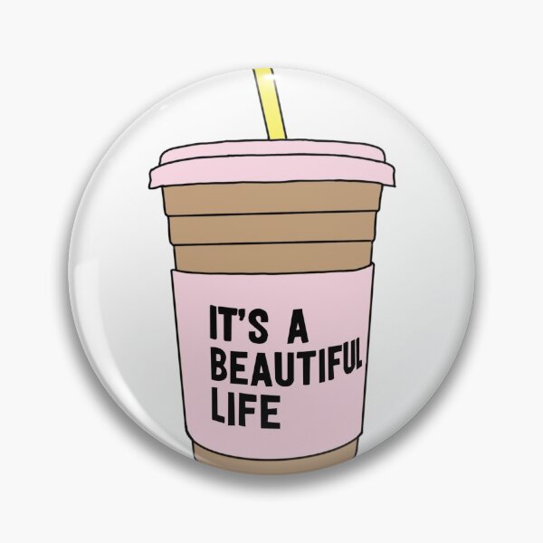 Item preview, It’s a beautiful life pink designed and sold by ArtByMikaylaK.