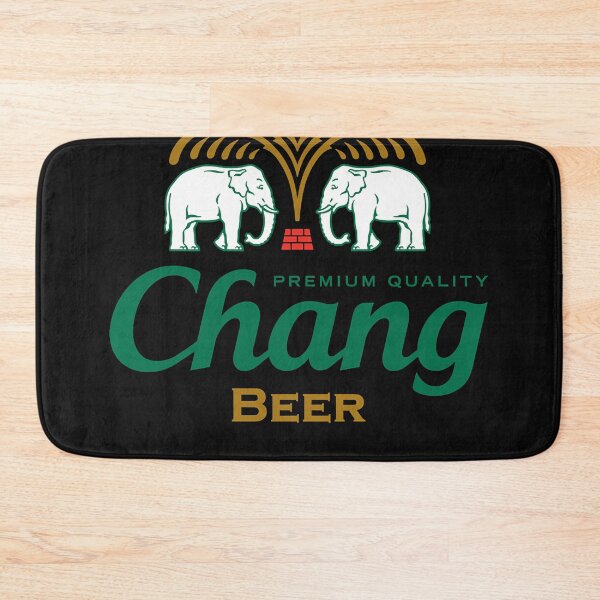 Item preview, Thailand Chang beer bottle label เบียร์ ช้าง Essential T-Shirt designed and sold by Rogerebb.