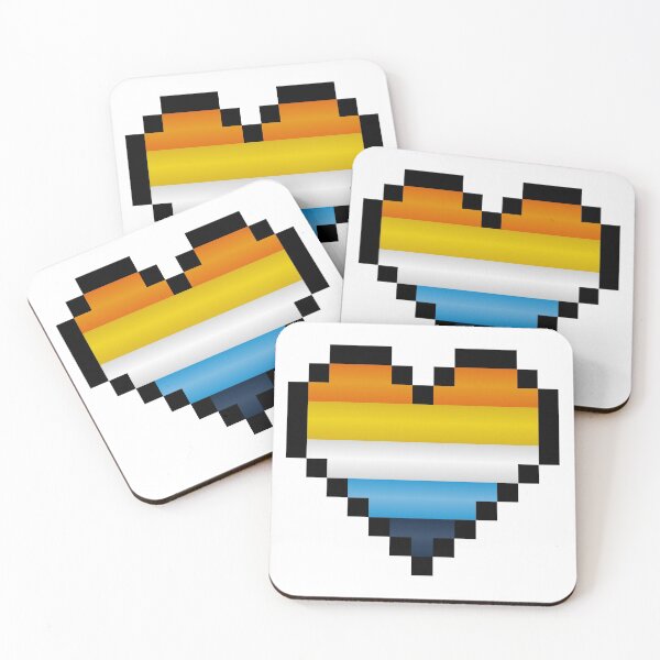 Item preview, Aroace Pride Heart #1 designed and sold by NovotnyDesigns.
