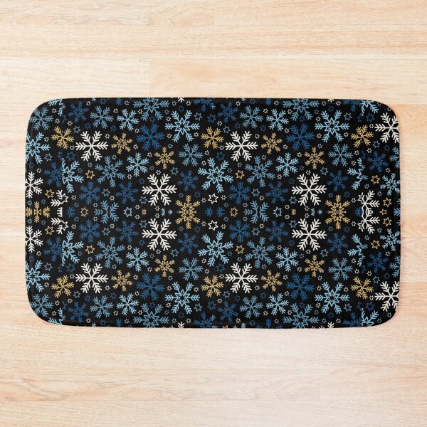 Item preview, Dark Winter Five Arm Snowflake Pattern Design designed and sold by Peter Stawicki.