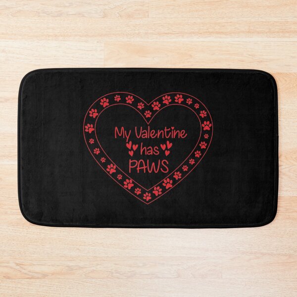 Item preview, My Valentine Has Paws Animal Lover, Valentine heart Happy valentine designed and sold by Graceland  Memphis.