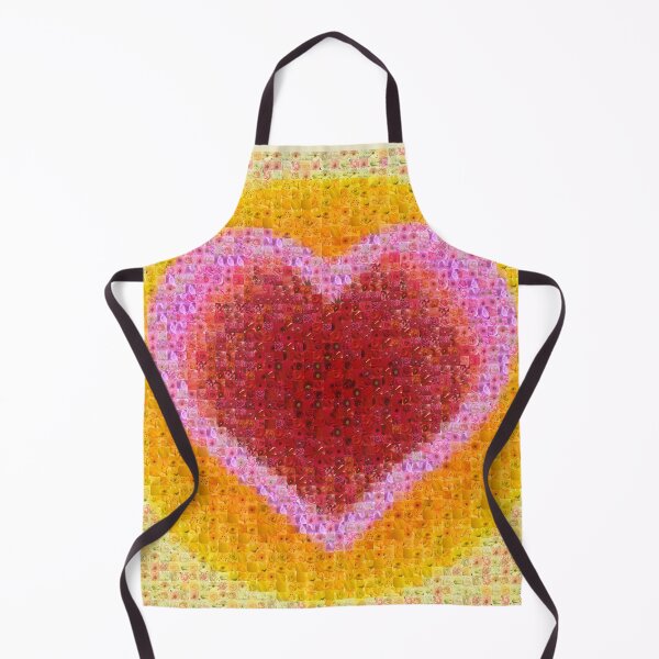 Item preview, Patchwork Floral Heart designed and sold by Owlies-Barn.