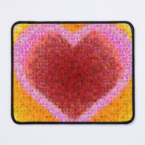 Item preview, Patchwork Floral Heart designed and sold by Owlies-Barn.