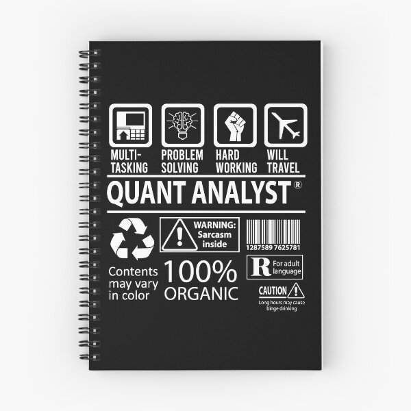Item preview, Quant Analyst T Shirt - MultiTasking Certified Job Gift Item Tee designed and sold by oslandefren.