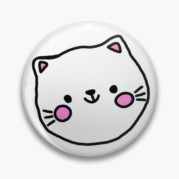 Item preview, little kitty with rosy cheeks designed and sold by maggiesmeeth.