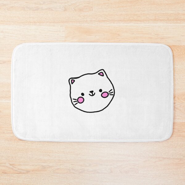 Item preview, little kitty with rosy cheeks designed and sold by maggiesmeeth.
