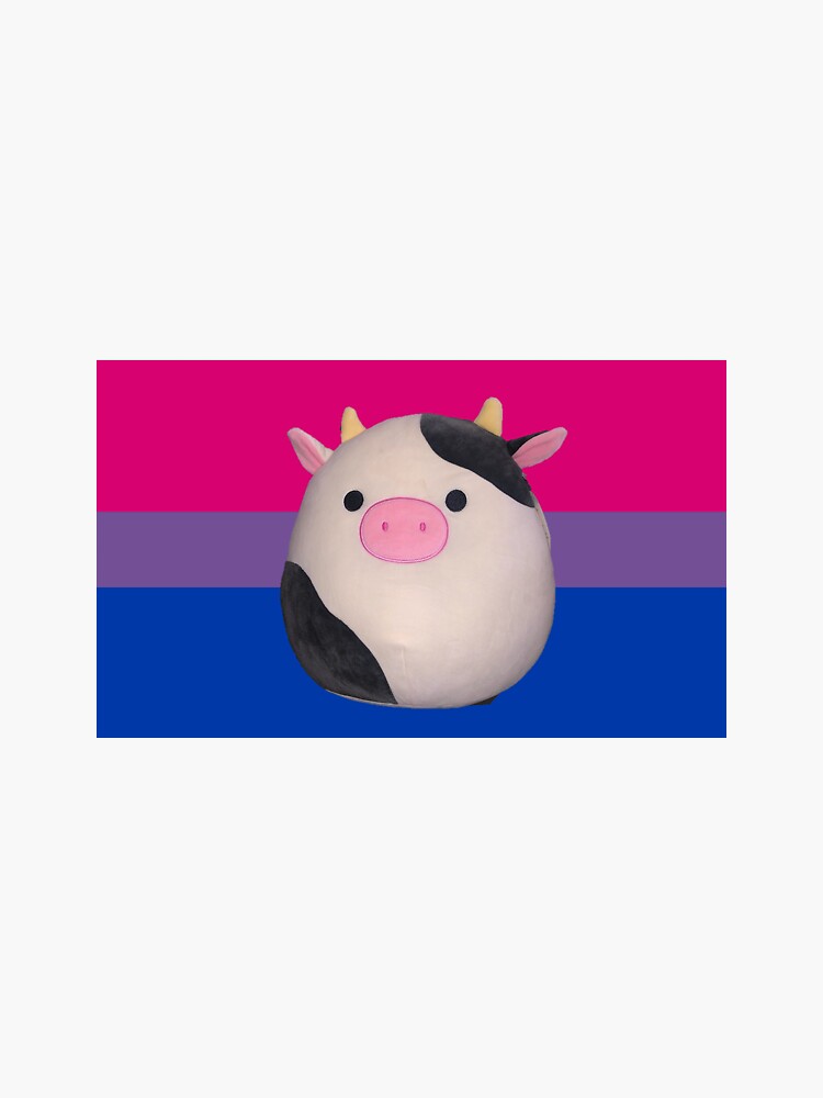 Bisexual Pride Flag Connor Squishmallow Sticker By Yemma257 Redbubble 1836