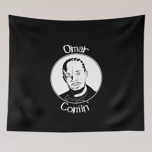 Item preview, Omar Comin'  - The Wire designed and sold by blacksnowcomics.
