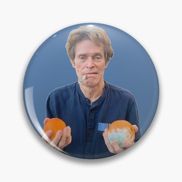 Item preview, willem dafoe holding 2 moldy oranges designed and sold by PigSucculent.