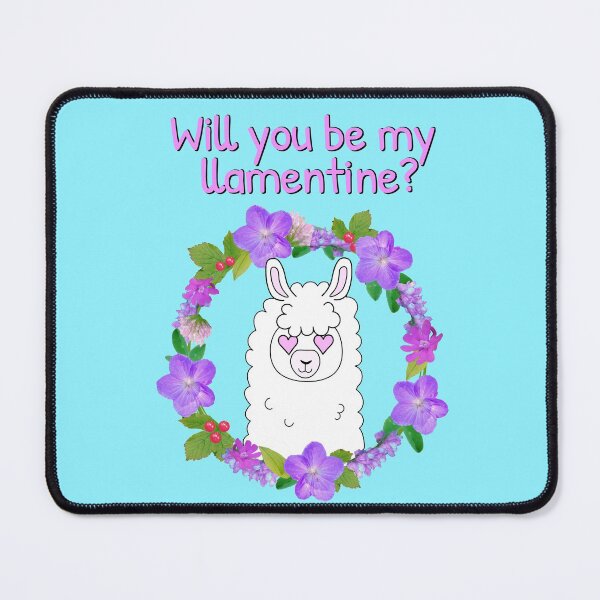 Item preview, Will you be my llamentine? designed and sold by Purr95.