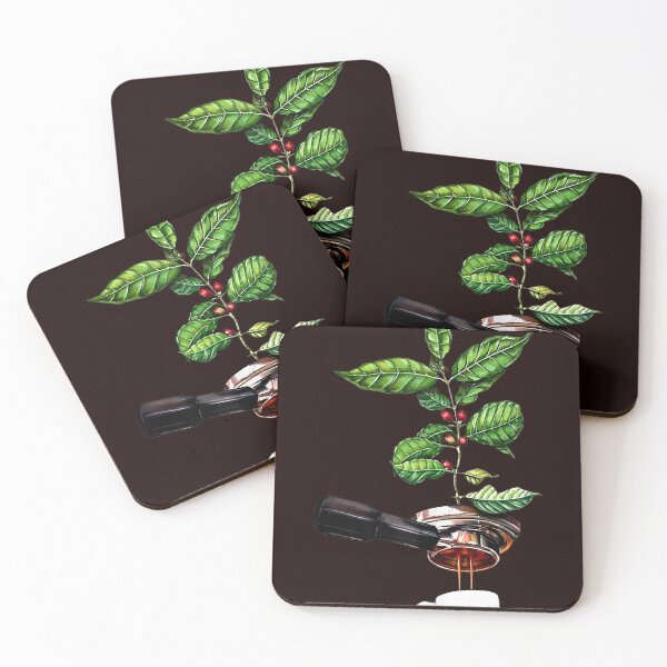 Item preview, Tree comes out of the cup  Funny quote coffee lovers T-Shirt designed and sold by Kraiotter.