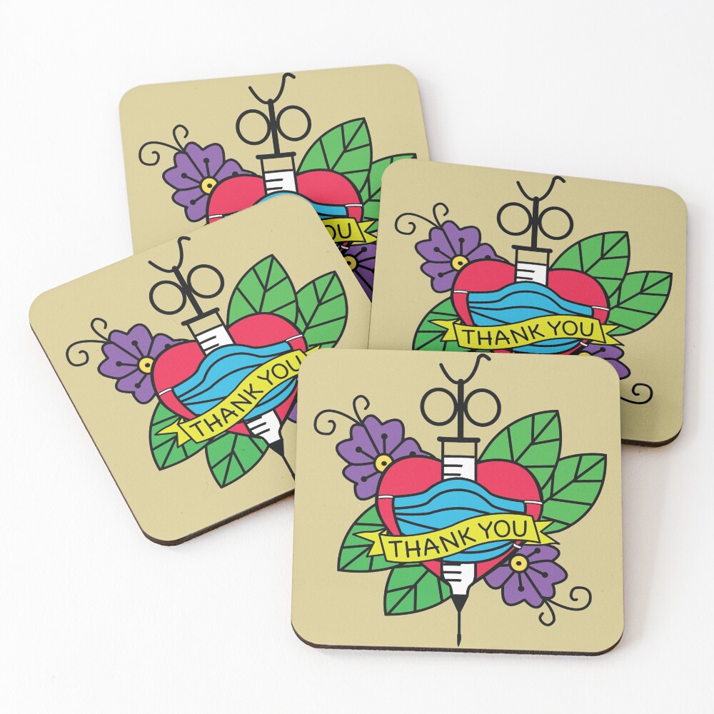 Item preview, Coasters (Set of 4) designed and sold by Sayraphim.