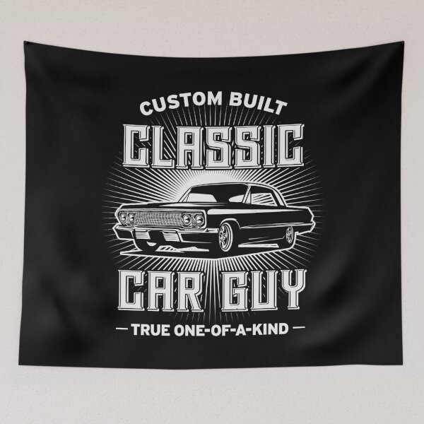 Item preview, Custom Classic Car Guy Funny American Muscle Car designed and sold by pixeljamz.