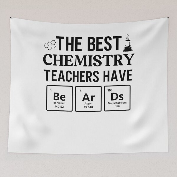Item preview, The Best Chemistry Teachers Have Beards designed and sold by dr-tars.