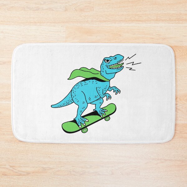 Item preview, Dino on skateboard. Cute Funny Trex. designed and sold by PrintNJoy.