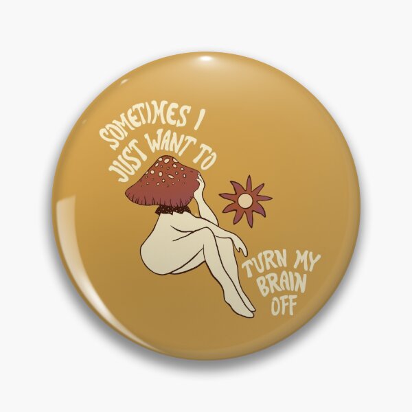 Item preview, Sometimes I Just Want To Turn My Brain Off designed and sold by Rachel Gorban.