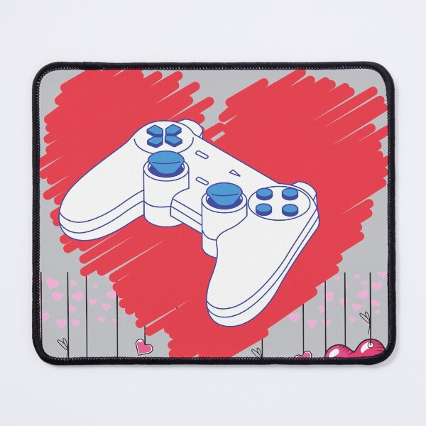 Item preview,  Gamer Heart controller- follow your Heart for video games lover designed and sold by BronikowskiART.