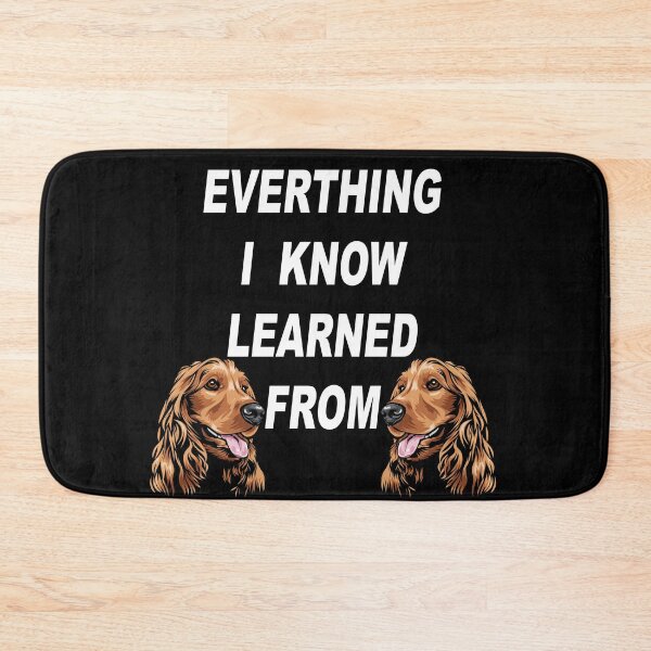 Item preview, Everything I know learned from typography funny saying design. designed and sold by SamRVstore.