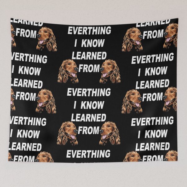 Item preview, Everything I know learned from typography funny saying design. designed and sold by SamRVstore.