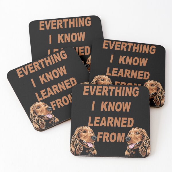 Item preview,  Everything I know learned from typography funny saying design. designed and sold by SamRVstore.