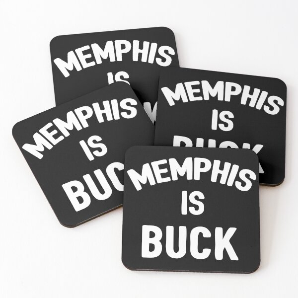 Item preview, MEMPHIS IS BUCK Logo White designed and sold by MemfoBrand.