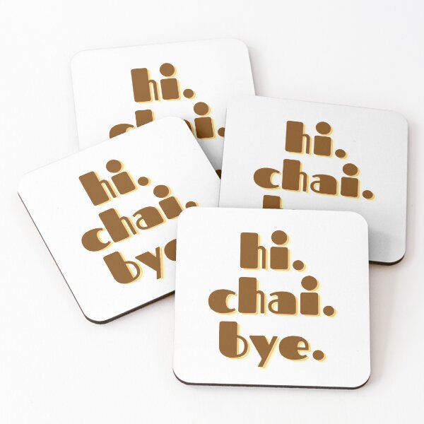 Item preview, hi. chai. bye.  designed and sold by ashcmille.