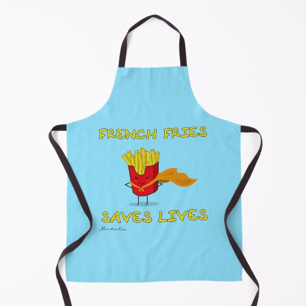 Item preview, French Fries Saves Lives designed and sold by Mustachio-Draws.
