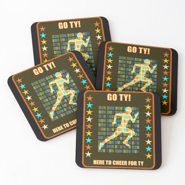 Item preview, Go Ty Runner Support Fan Here to Cheer Favorite Athlete designed and sold by artfulnotebook.