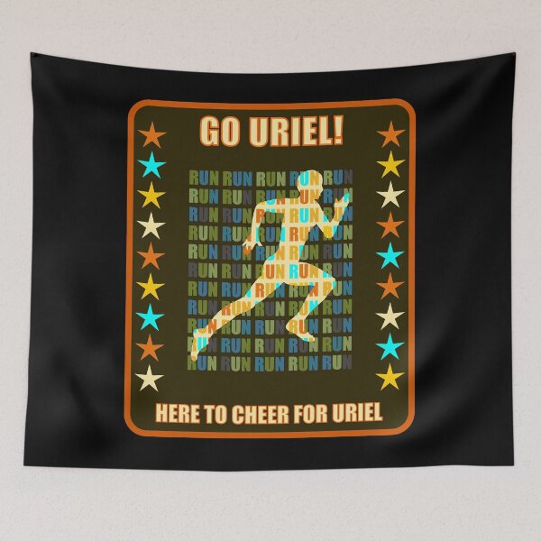 Item preview, Go Uriel Runner Support Fan Here to Cheer Favorite Athlete designed and sold by artfulnotebook.