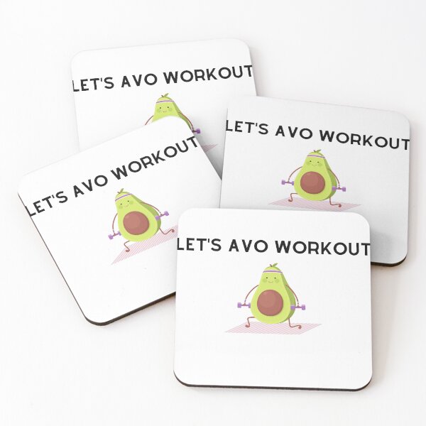 Item preview, Let's Avo Workout - Dumb Bell Lunges designed and sold by rgsblo.